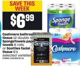 Loblaws Cashmere bathroom tissue offer