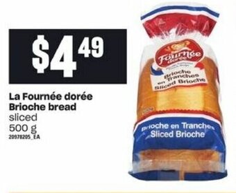 Loblaws La fournée dorée brioche bread offer