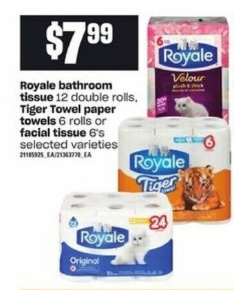 Loblaws Royale bathroom tissue offer