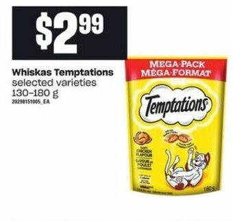 Loblaws Whiskas temptations offer