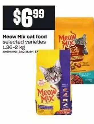 Loblaws Meow mix car food offer