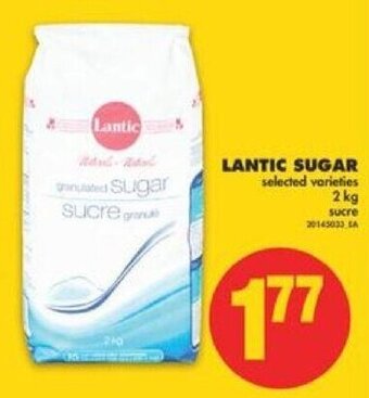 No Frills Lantic sugar offer