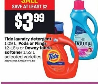 Zehrs Markets Tide laundry detergent offer