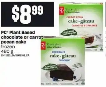 Zehrs Markets Chocolate or carrot pecan cake offer
