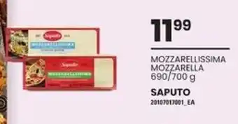 Zehrs Markets Mozzarellissima mozzarella 690/700g offer