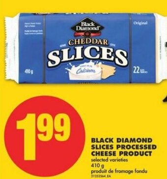 No Frills Black diamond slices processed cheese product offer