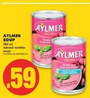 No Frills Aylmer soup offer