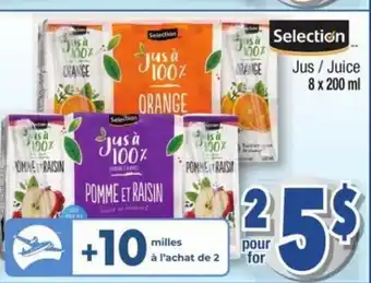 Jean Coutu Jus/juice offer