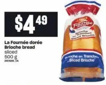 La fournée dorée brioche bread