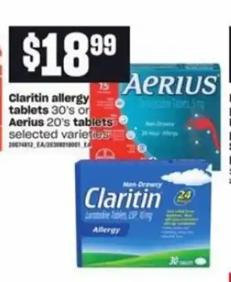 Dominion Claritin Allergy Tablets offer