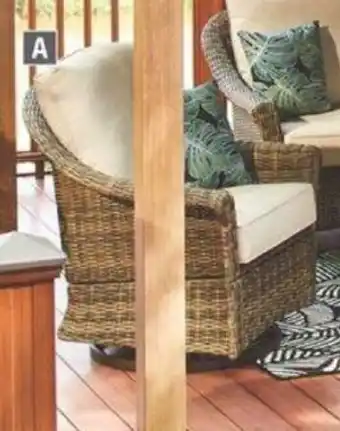 Home Depot Patio Swivel Lounge Chair offer