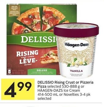 Foodland Delissio rising crust or pizzeria pizza offer