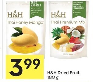 Foodland H&h dried fruit offer
