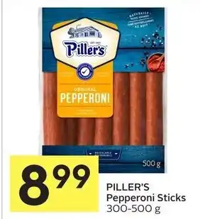 Foodland Philler's pepperoni sticks offer