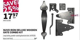 Co-op Nuvo iron deluxe wooden gate combo kit offer