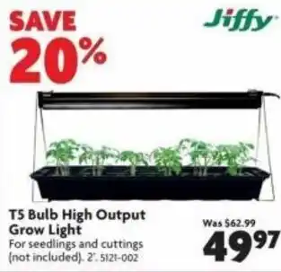 Home Hardware T5 bulb high output grow light offer