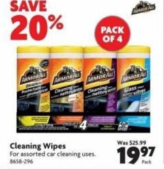 Home Hardware Cleaning wipes offer