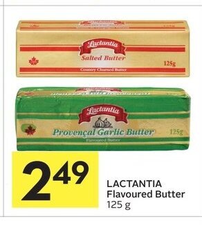 Foodland Lactantia flavoured butter offer