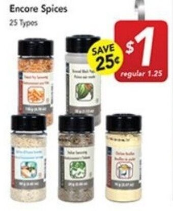 Pipers Encore spices offer
