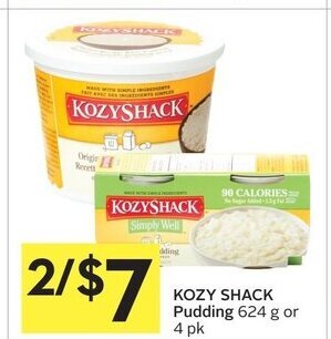 Foodland Kozy shack pudding offer