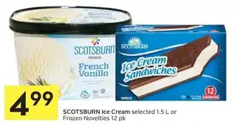 Foodland Scotsburn ice cream offer