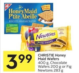 Foodland Christie honey maid wafers offer