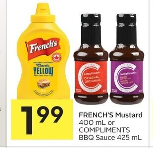 Foodland French's mustard offer