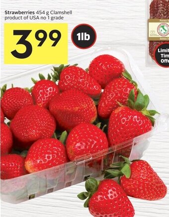 Foodland Strawberries offer