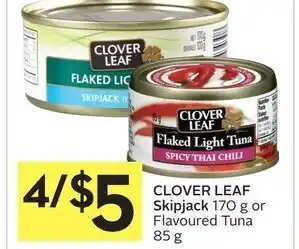 Foodland Clover leaf skipjack offer