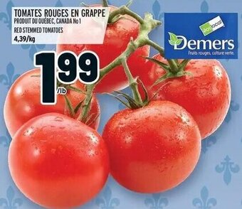 Metro Tomates rouges en grappe offer