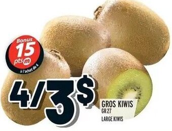 Metro Gros kiwis offer