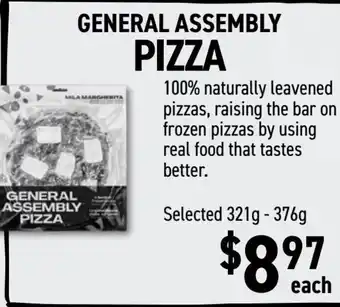 Organic Garage Pizza offer