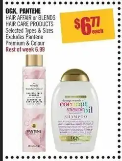 Shoppers Drug Mart Ogx Pantene offer