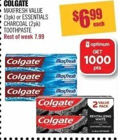 Shoppers Drug Mart Colgate offer