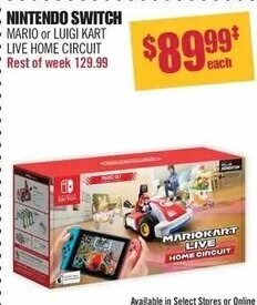 Shoppers Drug Mart Nintendo switch offer