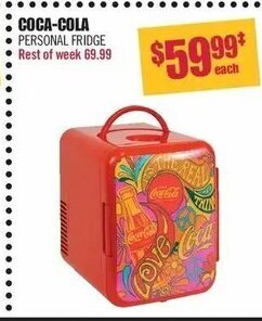 Shoppers Drug Mart Coca-cola personal fridge offer