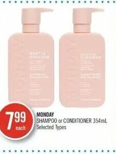 Shoppers Drug Mart Monday shampoo or conditioner offer