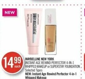 Shoppers Drug Mart Maybelline new york offer