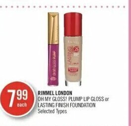 Shoppers Drug Mart Rimmel london offer