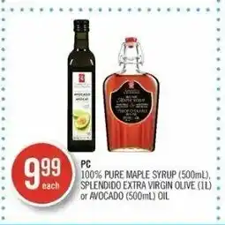 Shoppers Drug Mart Splendido extra virgin olive offer
