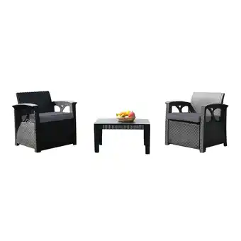 Giant Tiger Biscayne Bay Patio Furniture Set, 3-Pieces offer