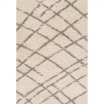 Giant Tiger HomeStyles Lila Printed Shag Rug, 6.6 ft., Beige offer