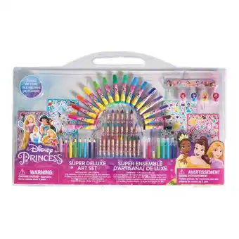 Giant Tiger Super Deluxe Disney Princess Art Set for Kids, Multicolour, 50 Pieces offer