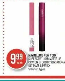 Shoppers Drug Mart Maybelline new york offer