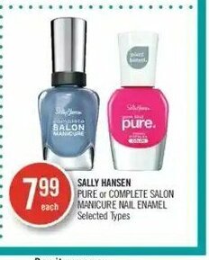 Shoppers Drug Mart Sally hansen offer