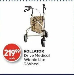 Shoppers Drug Mart Rollator offer