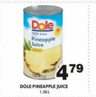 Colemans Dole Pineapple juice offer