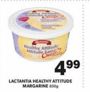 Lactantia healthy attitude margarine