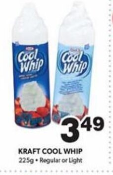 Colemans Kraft cool whip offer