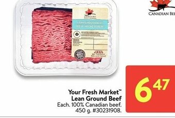 Walmart Lean ground beef offer